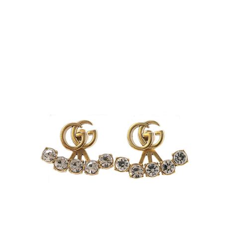 gucci boucles d'oreilles|Gucci Boucles d’oreilles siglées en forme de cœur.